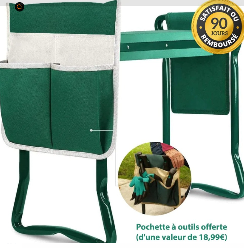 Assento de Jardim & Ajoelhador Multiuso