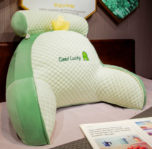 Almofada Anatômica de Cabeceira com Encosto para os Braços - Good Lucky