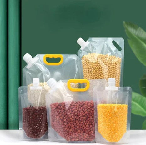 Sacos Plásticos Organizador de Alimentos (Kit com 10 Und.)