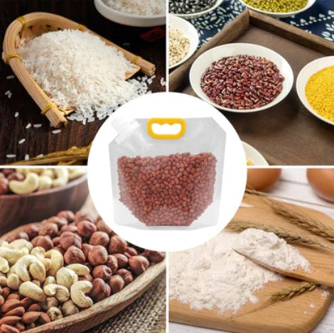 Sacos Plásticos Organizador de Alimentos (Kit com 10 Und.)