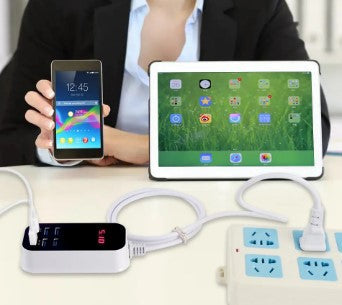 Carregador de Smartphone com 6 entradas USB