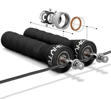 Corda Fitness - Pula Corda com Rolamento 360°