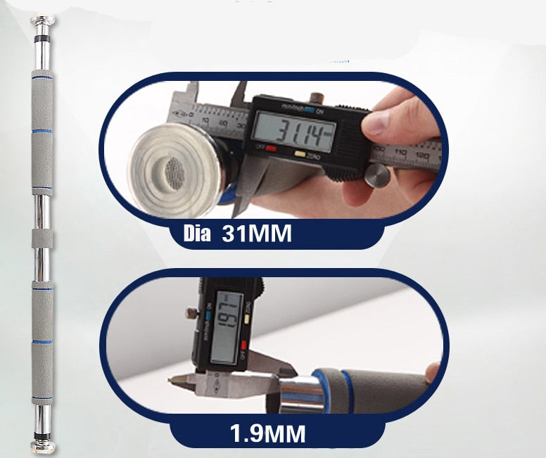 Barra Horizontal para Exercícios de Braços - Ajustável