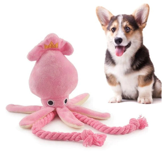 Brinquedo para Pets - Polvo Pernas de Cordas