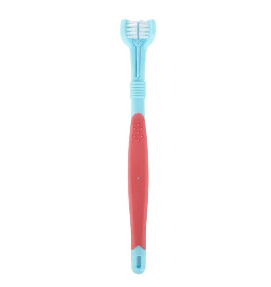 Escova de Dentes para Pets - Triple Maxi Clear