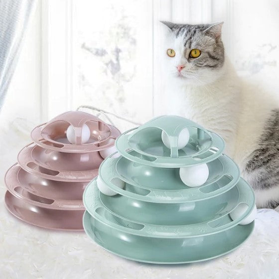 Torre Bolinhas Interativas para Pets - CatFun