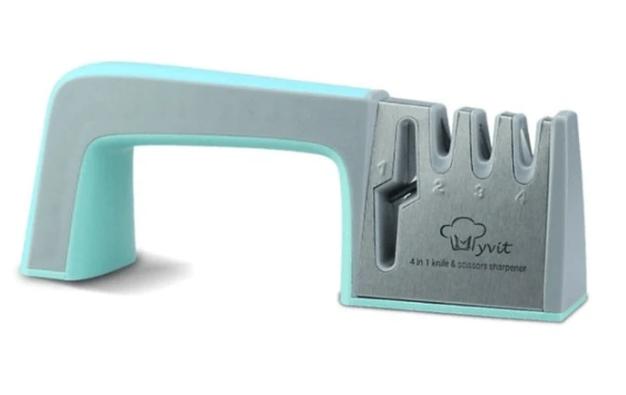 Afiador Amolador de Facas e Tesouras Profissional 4 em 1