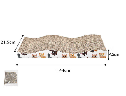 Arranhador para Gatos em Papelão de Alta Dura