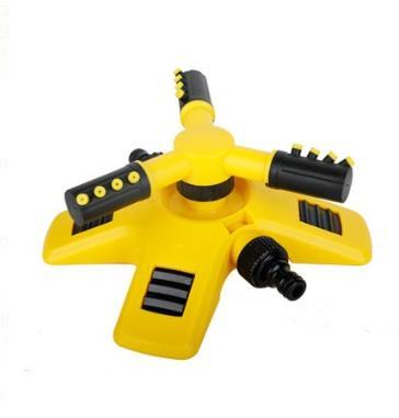 Aspersor rotativo automático de três pinos de 360 graus irrigado com cabeça de aspersão rotativa série de aspersão