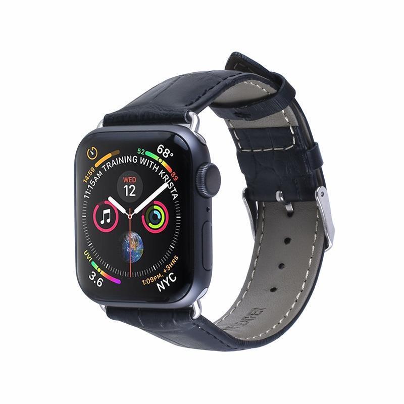 Pulseira de Couro para Relógios Apple Watch