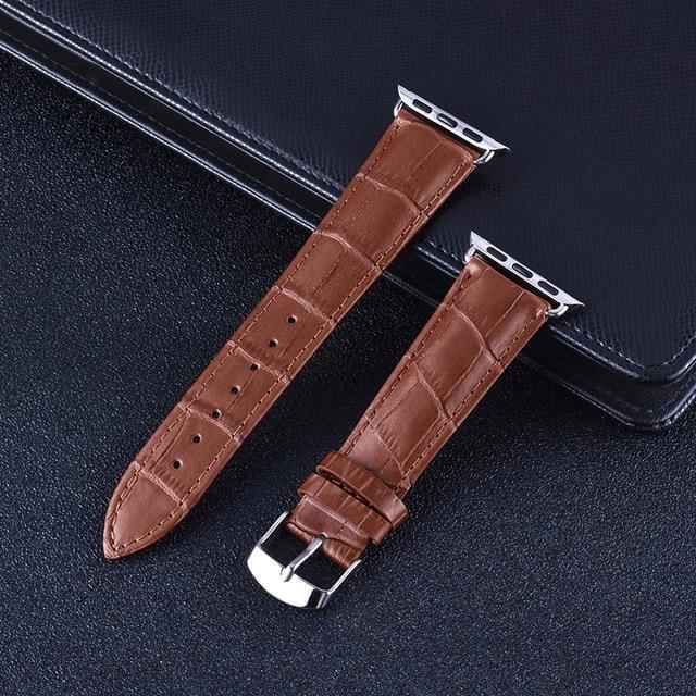 Pulseira de Couro para Relógios Apple Watch