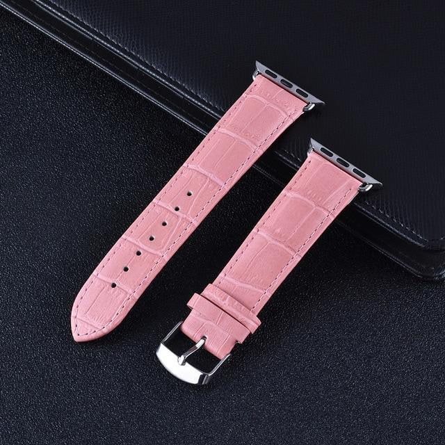 Pulseira de Couro para Relógios Apple Watch