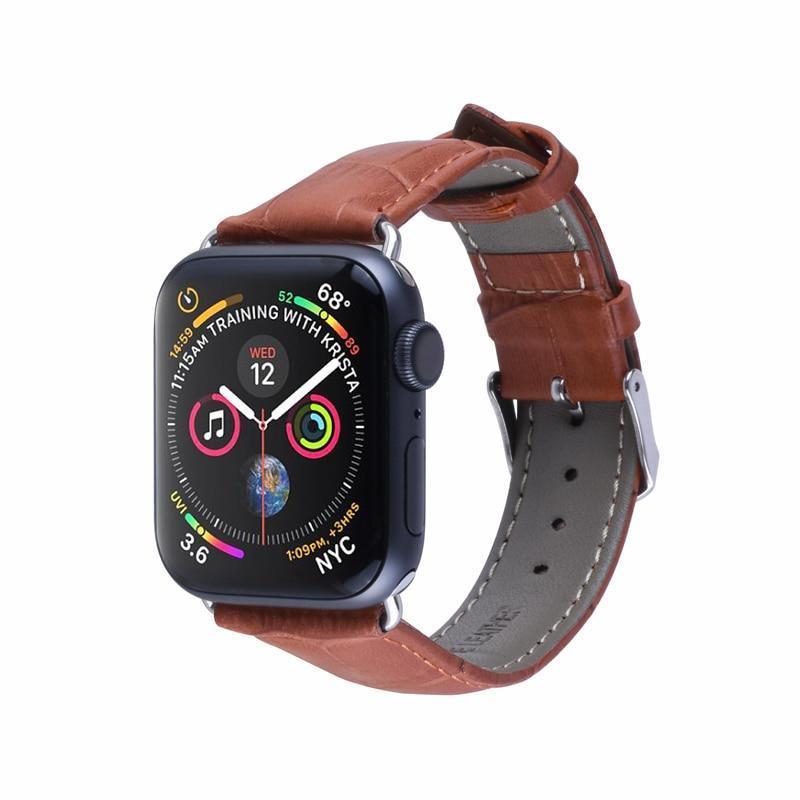 Pulseira de Couro para Relógios Apple Watch