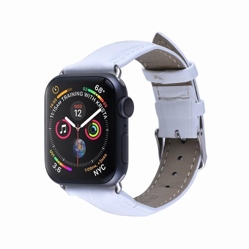 Pulseira de Couro para Relógios Apple Watch
