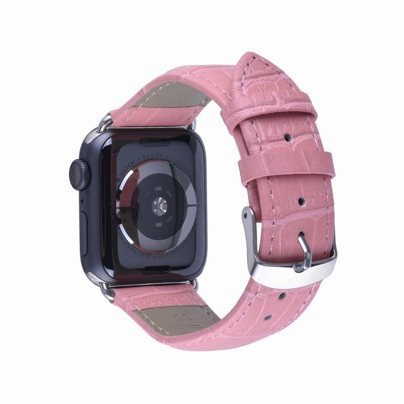 Pulseira de Couro para Relógios Apple Watch