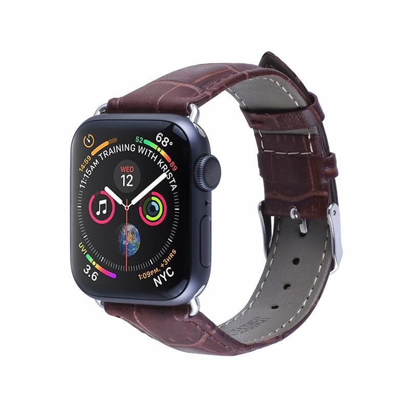 Pulseira de Couro para Relógios Apple Watch